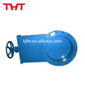 Flange connection clarkson knife gate slide valve